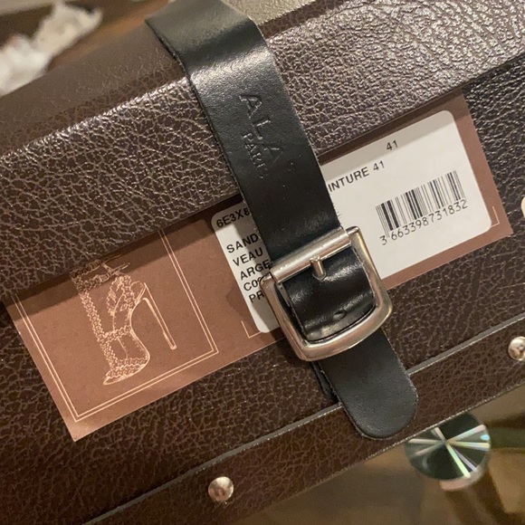 Azzedine Alaia caged high heel sandals silver 41 - Picture 11 of 15